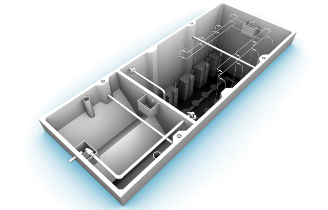 Schema impianto ultrafiltrazione