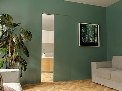 porta scorrevole frameless