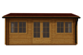 Caleba SRL - Case di legno coibentata CAMILLA 6,6mx4,2m