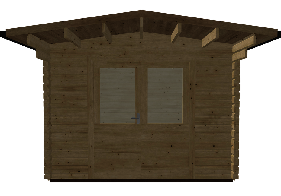 Caleba SRL - Casa in legno, ROMA 3x3.5, 10,5 m²