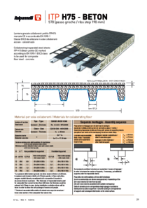 ITPH75 Beton Scheda Tecnica 1