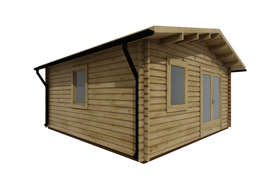 Caleba SRL - Casa in legno MATILDE 5x5, 25 m²