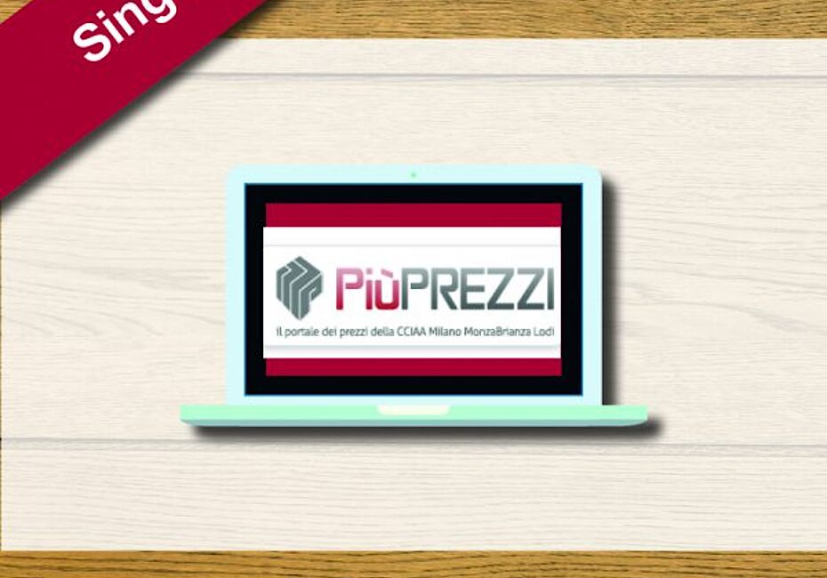 Piuprezzi | Infocamere - Opere Edili Milano – Accesso Online – 3/2023