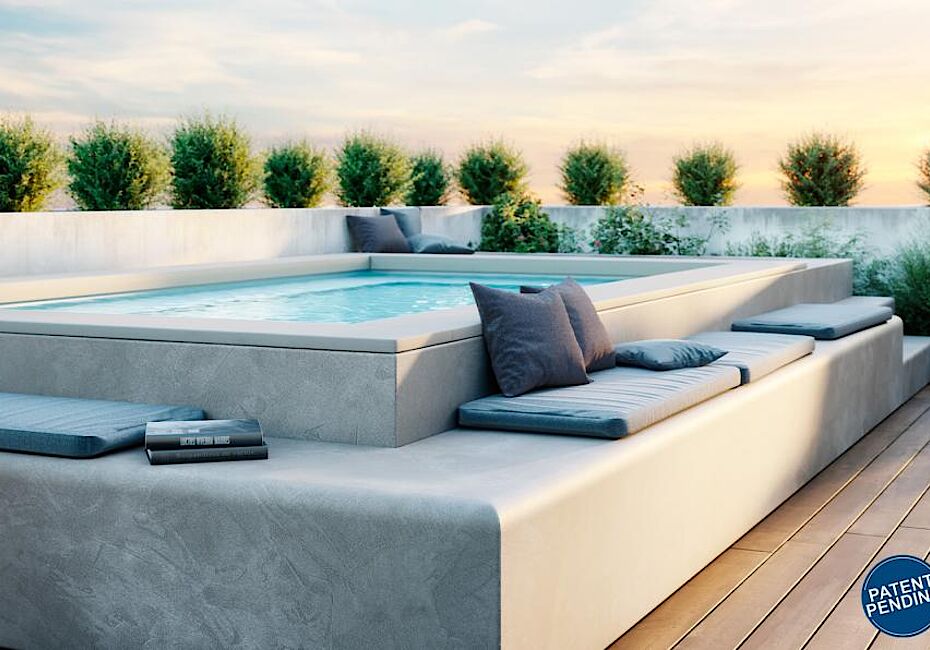 SpaSpace - Piscina da terrazzo - La Veneta Forme | GUIDA EDILIZIA