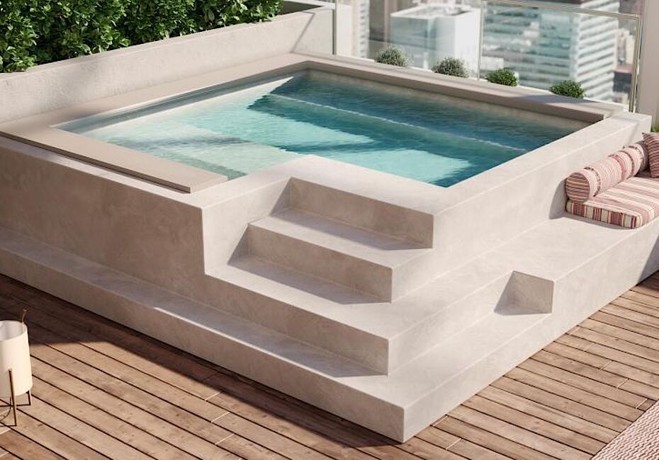 SpaSpace - Piscina da terrazzo - La Veneta Forme | GUIDA EDILIZIA