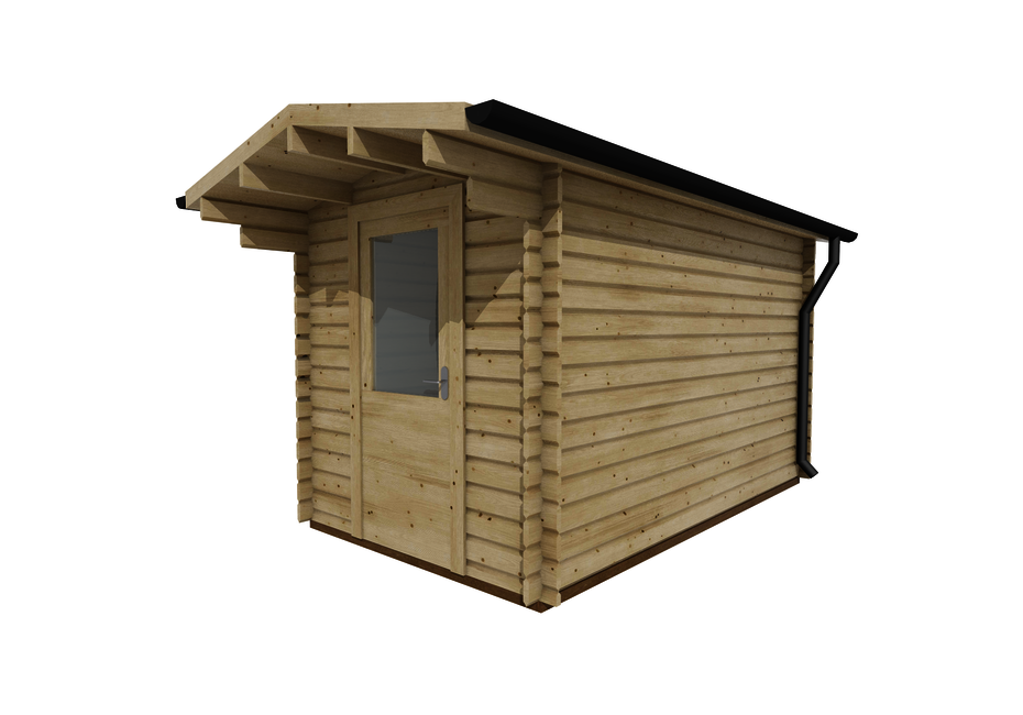 Caleba SRL - Casa in legno CLARA 2x3.5, 7 m²