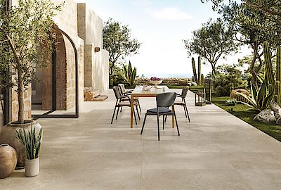 Vivere l’outdoor con le lastre ceramiche di Casalgrande Padana