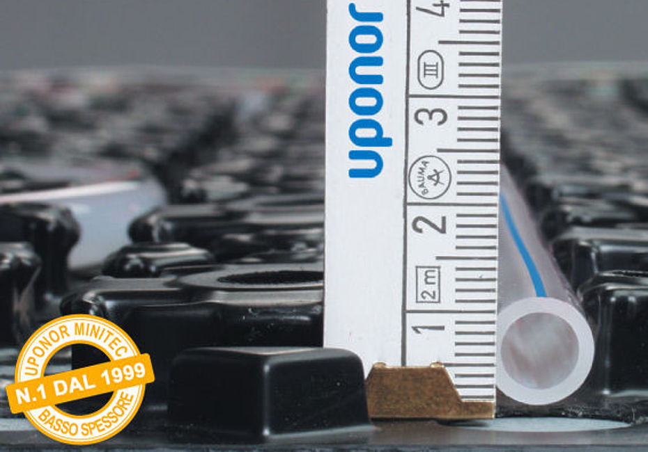 Uponor - Uponor Minitec: climatizzazione radiante a pavimento in soli 15 mm