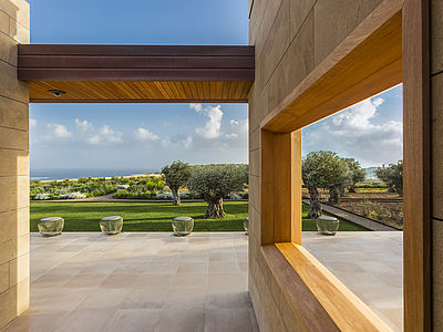 Villa Rihana: un progetto ispirato dalla vista dell’orizzonte sul mare