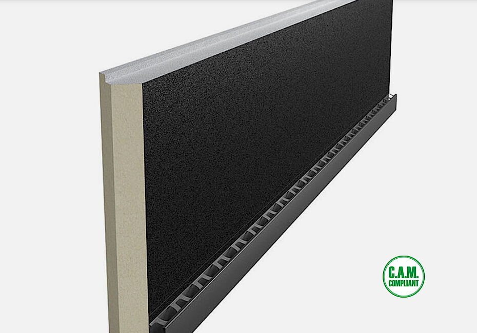 Brianza Plastica - Isotec Parete Black - sistema termoisolante per facciate ventilate