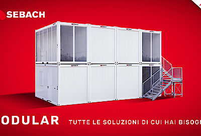 Sebach presenta i nuovi prefabbricati Modular