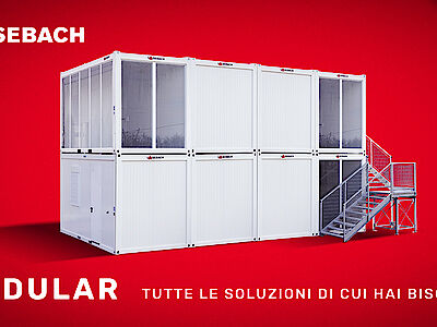 Sebach presenta i nuovi prefabbricati Modular