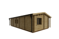 Caleba SRL - Casa in legno abitabile OLIMPIA 84 m²