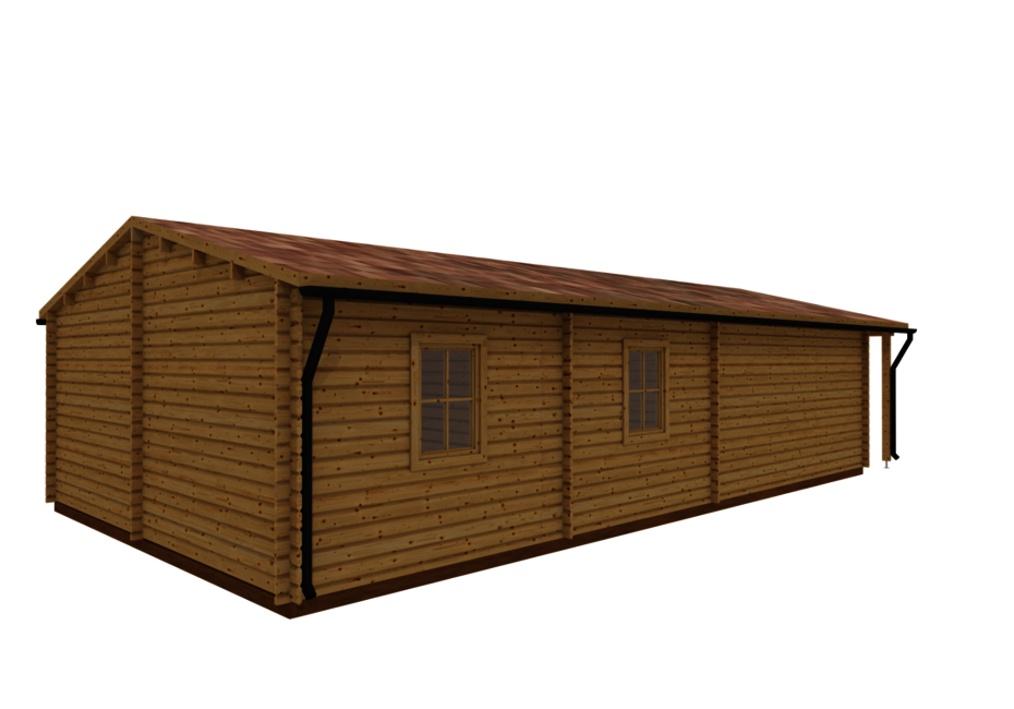Caleba SRL - Casa in legno Alma 6x12 72mq