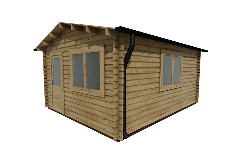 Caleba SRL - Casa in legno ANNA 4x5, 20 m²