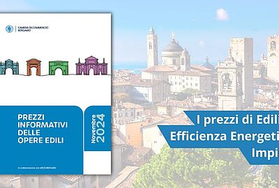 Novità CCIAA Bergamo | Pubblicati i Nuovi Prezzi delle Opere Edili 
