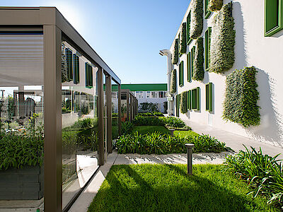 Pratic per Andriani: lo smart office “verde” è open air