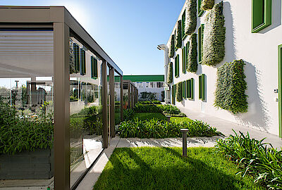 Pratic per Andriani: lo smart office “verde” è open air