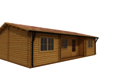 Caleba SRL - Casa di legno coibentata Giada 10x7,20 m 72 mq