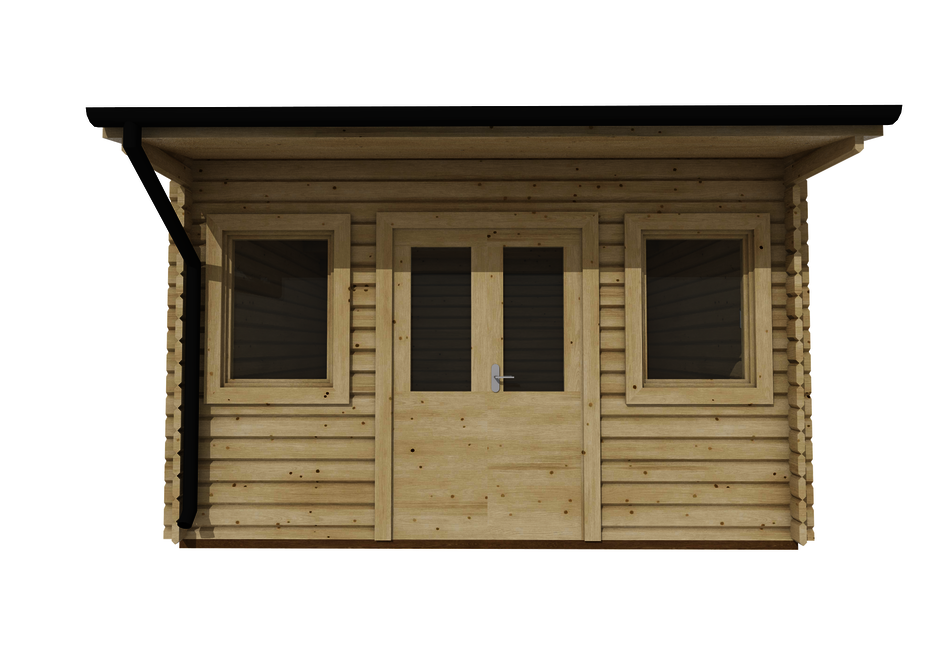 Caleba SRL - Casa in legno AZZURRA 4x4, 16 m²