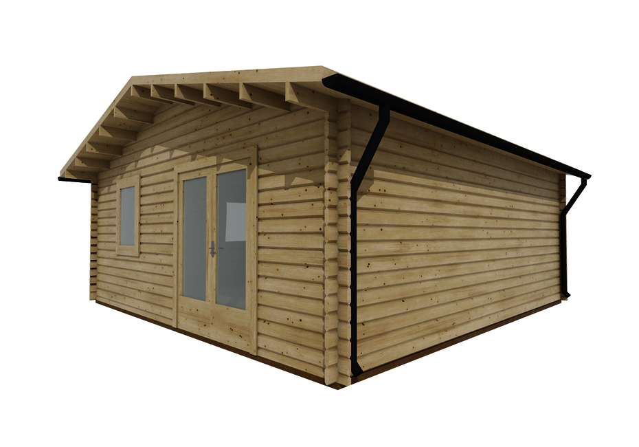 Caleba SRL - Casa in legno MATILDE 6x6, 36 m²