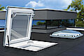 Fakro - Finestra per tetti piatti DR_ con accesso al tetto