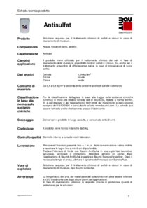 pdbl antisulf