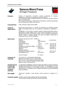 pdbl sanova monotrass