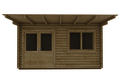 Caleba SRL - Casa in legno SIBILLA 4.5x3.5, 15,75 m²