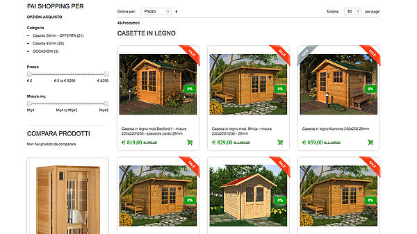 casette in legno online