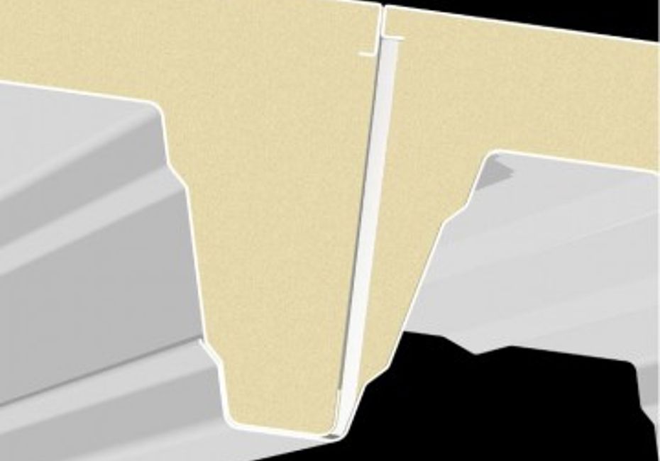 Italpannelli - Mono Mega 106 Deck copertura poliuretano 