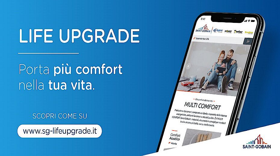 Online il nuovo sito di Saint-Gobain Italia: www.sg.lifeupgrade.it