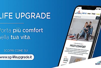 Online il nuovo sito di Saint-Gobain Italia: www.sg.lifeupgrade.it