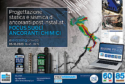 Webinar: Focus sugli ancoranti chimici