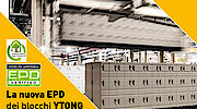 La nuova Dichiarazione Ambientale EPD dei blocchi Ytong