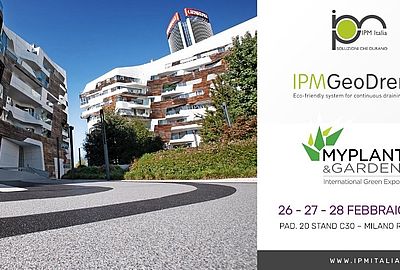 IPM Italia a Myplant & garden con il tris di pavimentazioni per esterni