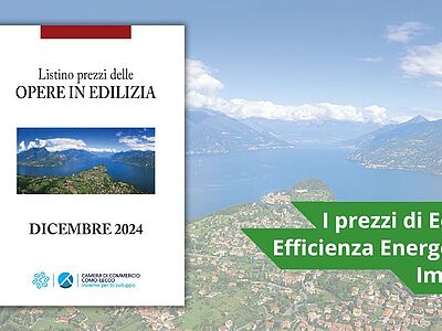Novità 2025 | I Nuovi Prezzi delle Opere in Edilizia CCIAA Como-Lecco