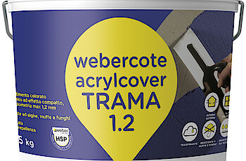 Saint-Gobain Italia - webercote acrylcover TRAMA 1.2 - 1.5 