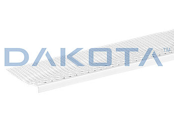 Dakota Group - Dakota - PROFILO TERMINALE PVC CON RETE