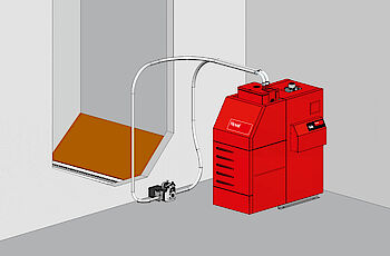 Hoval Srl - Sistema di aspirazione con trasporto mediante coclea RAS 42-1 - 42-10