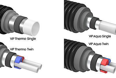 Tubazioni preisolate Uponor Ecoflex VIP: fanno la differenza