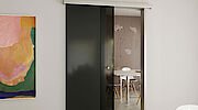 Aluminium: binario esterno per porte scorrevoli esterno muro