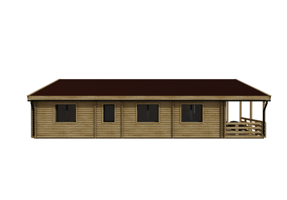 Caleba SRL - Casa di legno abitabile FIRENZE 135 m²