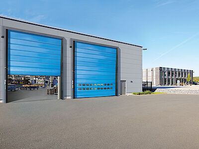 Più velocità ed efficienza energetica con la nuova porta rapida F 6010 Hörmann