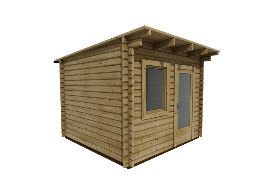 Caleba SRL - Casa in legno, SOLA 3x3, 9 m²