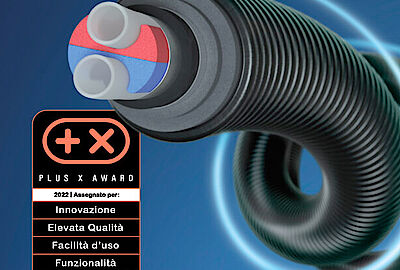 Uponor Ecoflex VIP vince il Plus X Award 2022