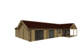 Caleba SRL - Casa di legno abitabile ISOTTA 125 m²