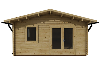 Caleba SRL - Casa in legno MATILDE 6x5, 30 m²