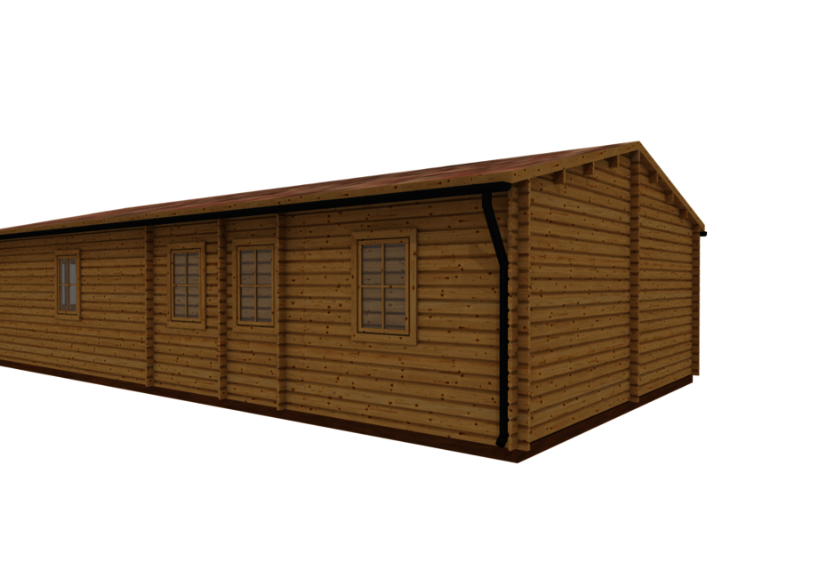 Caleba SRL - Casa in legno Alma 6x12 72mq