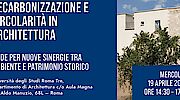 Decarbonizzazione e circolarità in architettura